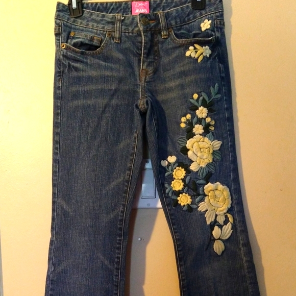 【SATIIIZ】Carter's embroidered denim pants Corteiz Embossed C-Star Denim Work Pant Blue Men's - FW24 - US
